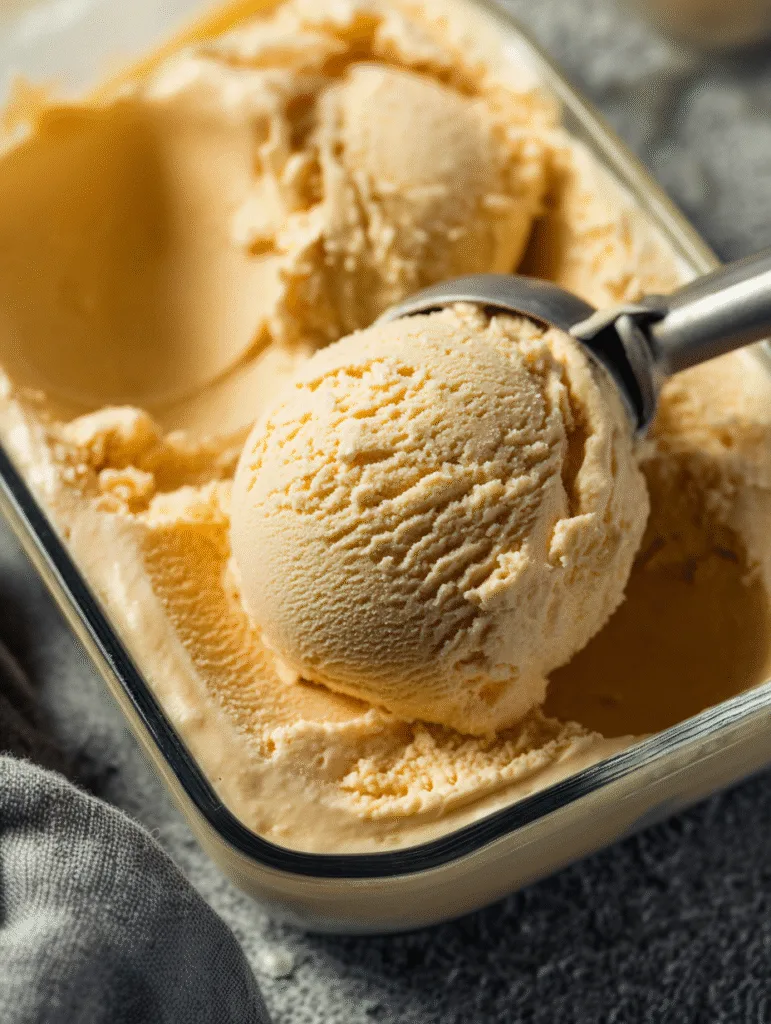 home carnivore vanilla ice cream scoop glass container