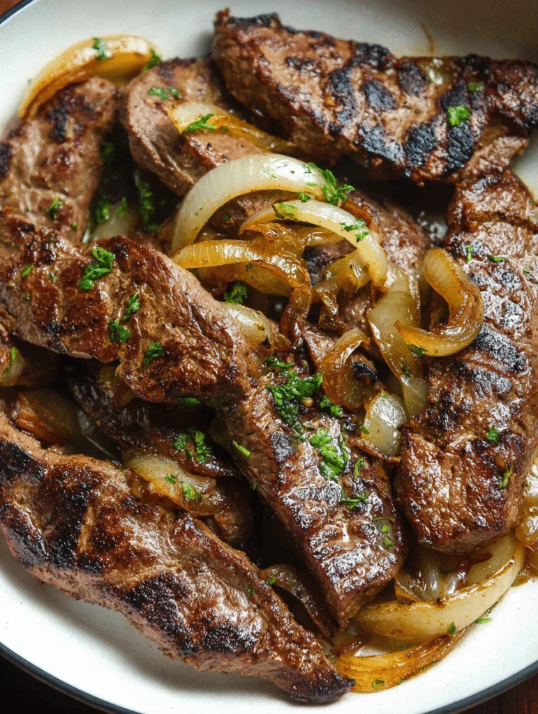 Beef Liver and Onions: A Tender, Nutrient‑Dense Carnivore Dish You’ll Love Beef Liver and Onions Homestyle beef liver and onions served with caramelized onions and herbs.